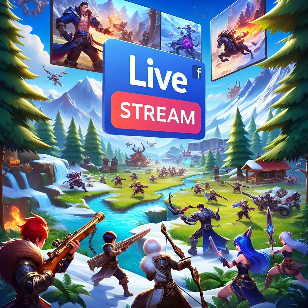 cara live streaming Mobile Legends di Facebook