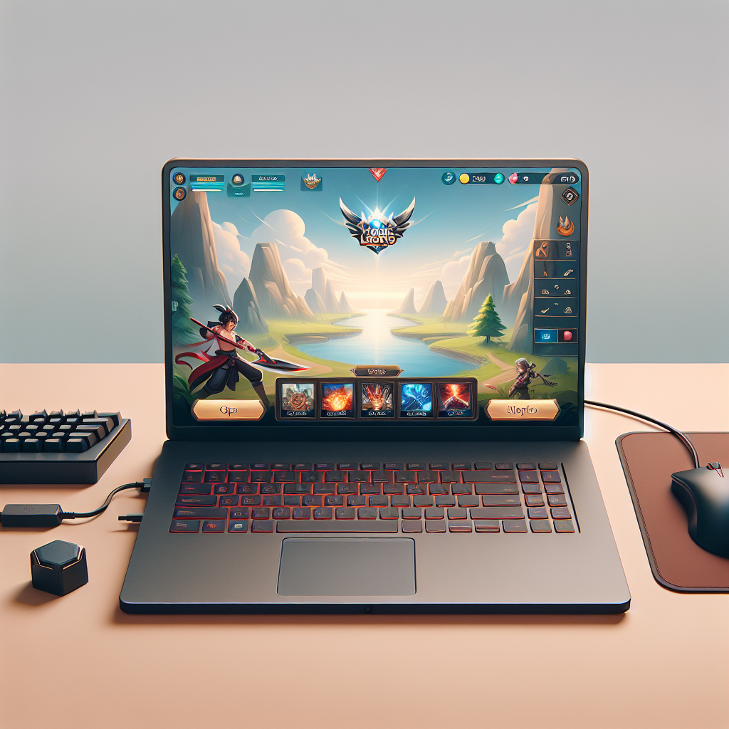 cara bermain Mobile Legend di laptop dengan emulator