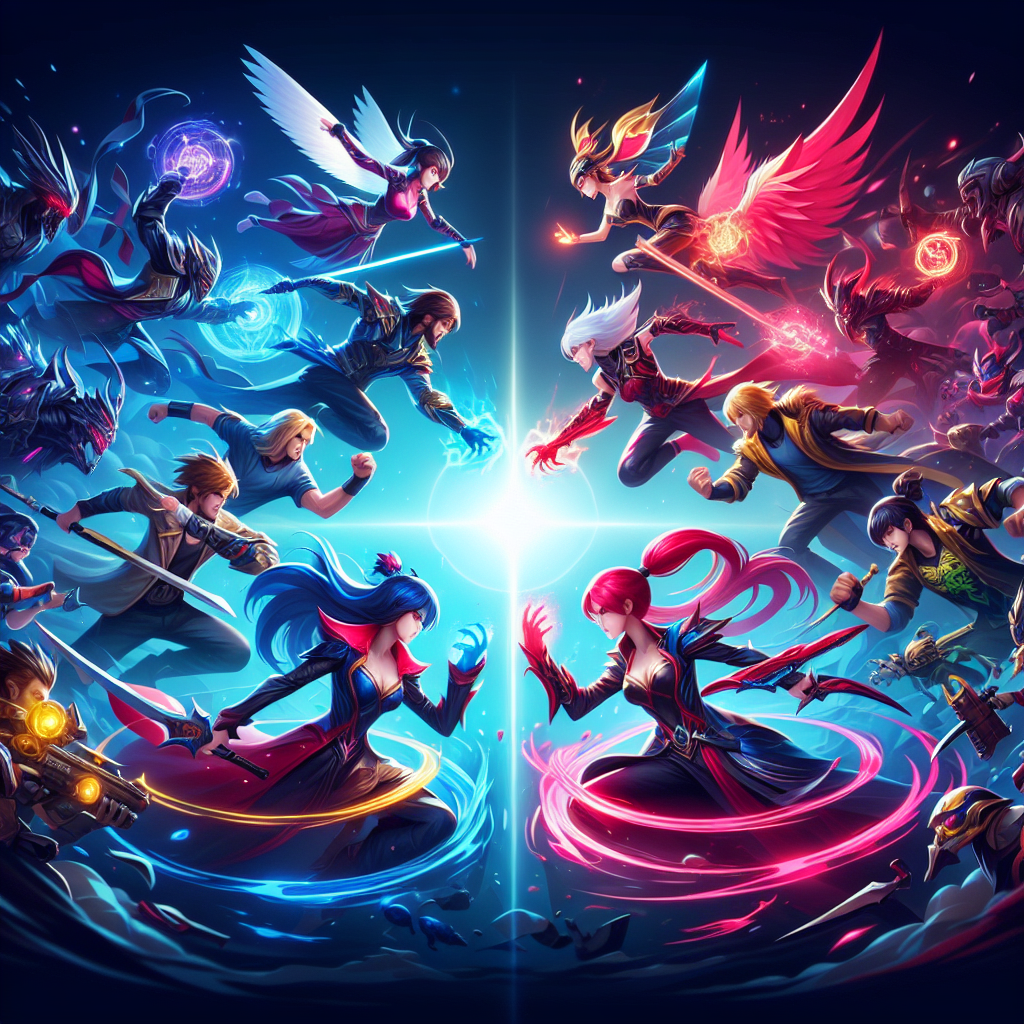Poster Turnamen Mobile Legend: Mempersembahkan Pertarungan Terbaik